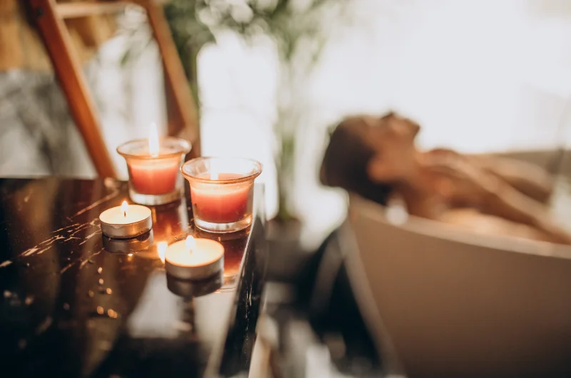 Professional facial treatment at Silver Palm Salon & Spa, revitalizing skin for fall and winter wellness in Littleton, CO.