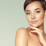 Woman with smooth, glowing skin after Botox or Jeuveau treatment at Silver Palm MedSpa in Littleton, CO